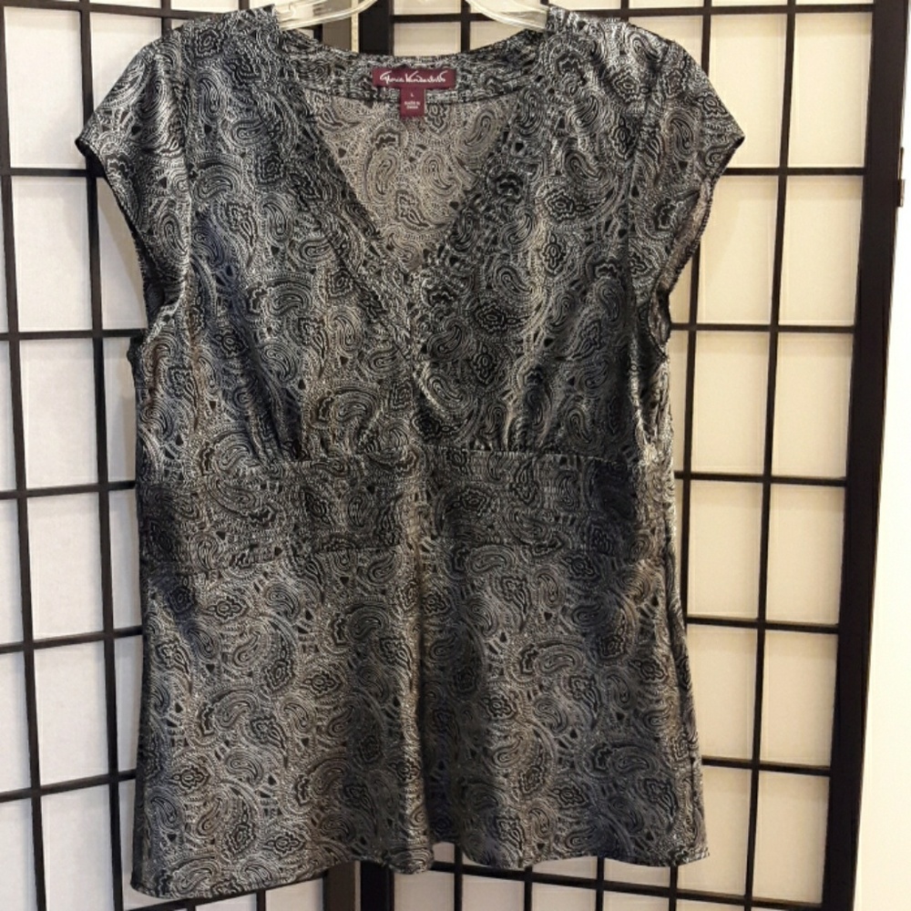 GV Silky Blouse sz Lg
